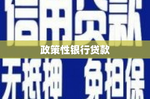 余庆政策性银行贷款
