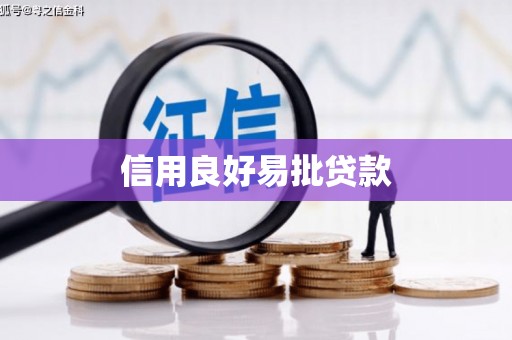 余庆信用良好易批贷款
