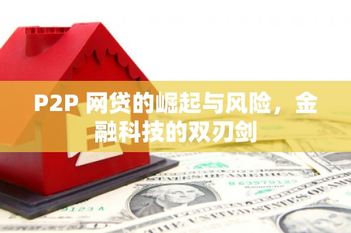 余庆P2P 网贷的崛起与风险，金融科技的双刃剑