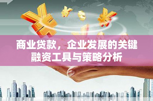 余庆商业贷款，企业发展的关键融资工具与策略分析