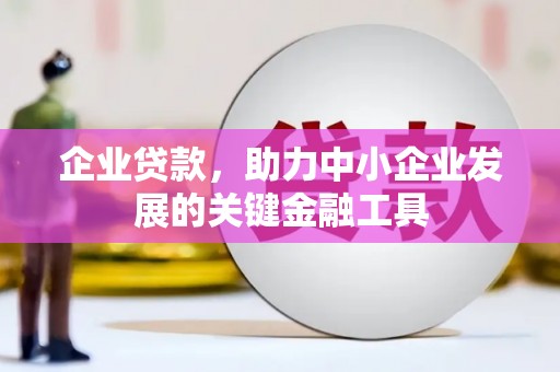余庆企业贷款，助力中小企业发展的关键金融工具