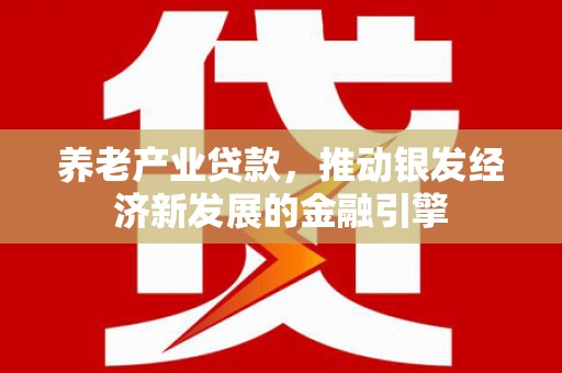 余庆养老产业贷款，推动银发经济新发展的金融引擎