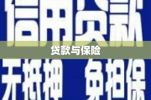 余庆贷款与保险