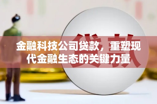 余庆金融科技公司贷款，重塑现代金融生态的关键力量