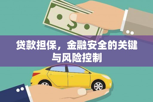 余庆贷款担保，金融安全的关键与风险控制