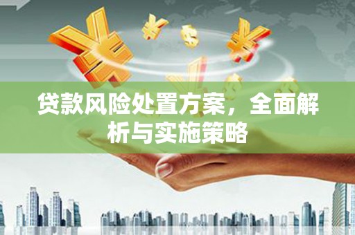 余庆贷款风险处置方案，全面解析与实施策略